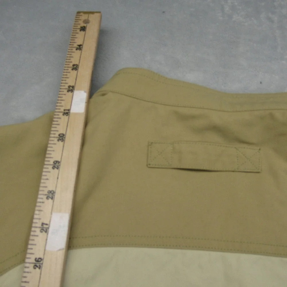 Duluth Trading Co Vest Mens 2XL Tall Beige Full Zip Dry On Fly Hunt‎ Shooting